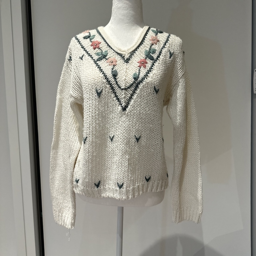 Vintage cotton sweater